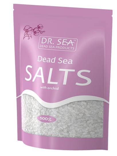 Dr.Sea  Sól z Morza Martwego z ekstraktem z orchidei  500g Dr. Sea