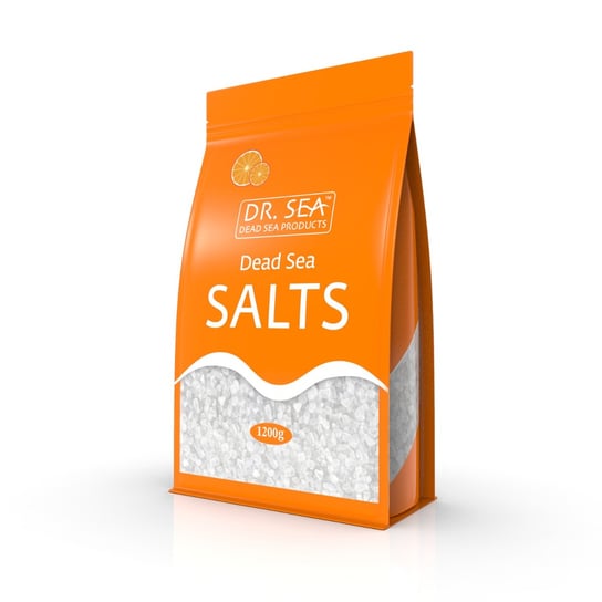 Dr.Sea  Sól z Morza Martwego z ekstraktem z pomarańczy,  1.2kg Dr. Sea