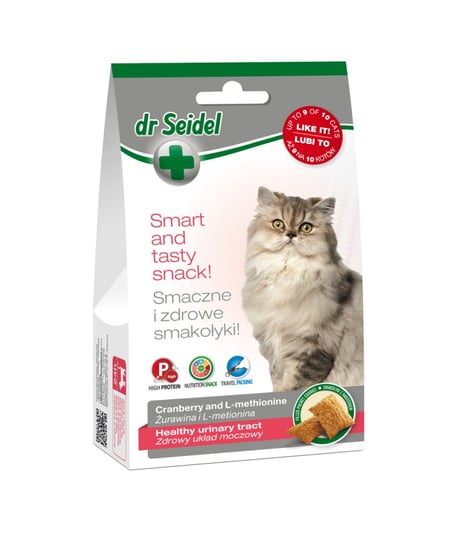 Dr Seidel Smakołyki dla kotów na zdrowy układ moczowy 50g Dr Seidel