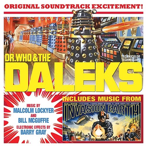Dr. Who and the Daleks / Daleks Invasion Earth 2150 ad Malcolm Lockyer
