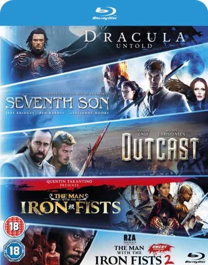 Dracula Untold/Seventh Son/Outcast/Man With the Iron Fists 1 & 2 (brak polskiej wersji językowej) Shore Gary, Rza, Powell Nick, Bodrow Siergiej, Reine Roel