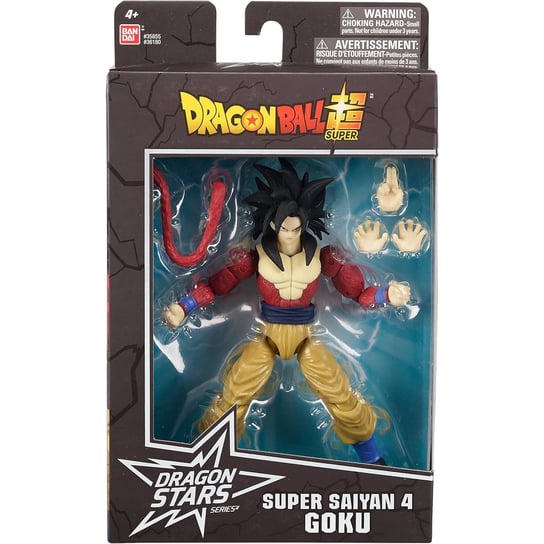 Dragon Ball Dragon Stars Series Bandai Ruchoma Figurka Super Saiyan 4 Goku BANDAI