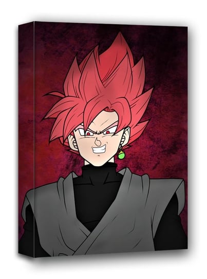 Dragon Ball, Goku Black - obraz na płótnie 40x50 cm Galeria Plakatu