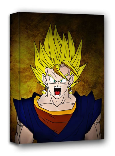 Dragon Ball, Vegetto - obraz na płótnie 40x50 cm Galeria Plakatu