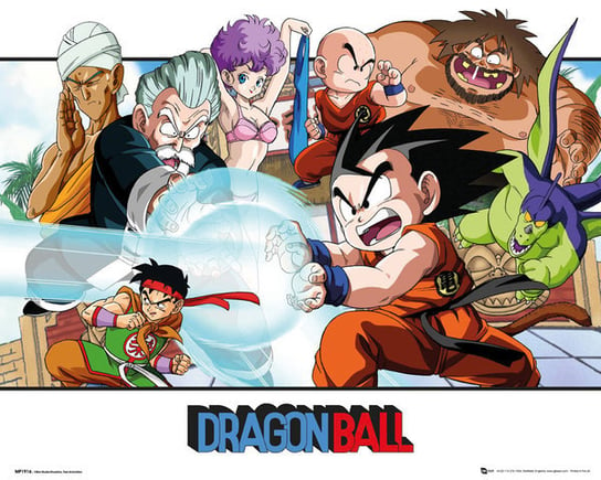 Dragon Ball Walka - plakat 50x40 cm Inna marka