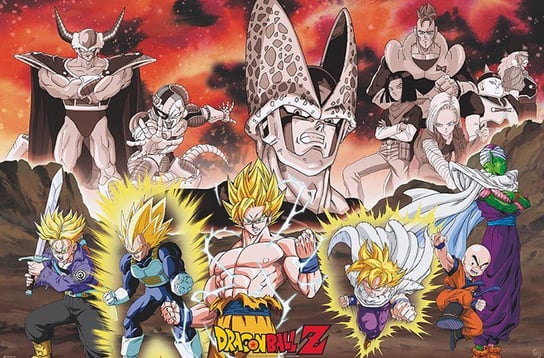 Dragon Ball Z Arc Cell - plakat 91,5x61 cm / AAALOE Inna marka