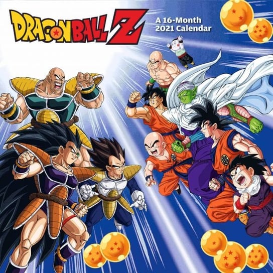 Dragon Ball Z - kalendarz 2021 30x30 cm Dragon Ball