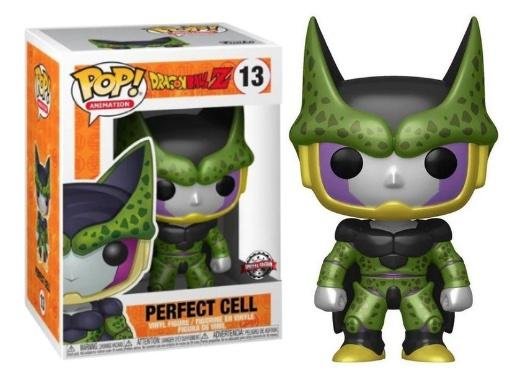 dragon ball z - pop n° 13 - perfect cell metal effect special edition Funko