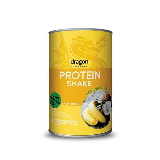 Dragon Superfoods shake proteinowy bananowo-kokosowy, proszek 450g BIO Dragon Superfoods