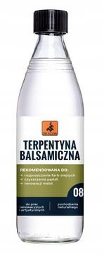 DRAGON TERPENTYNA BALSAMICZNA 0,5L SZKŁO (20) DRAGON