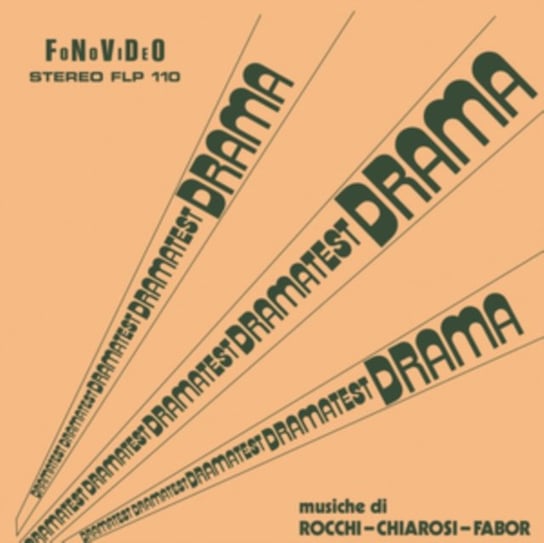 Dramatest, płyta winylowa Fabor Fabio, Chiarosi, Rocchi Oscar