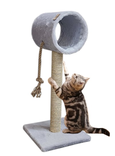 Drapak dla kota ONLYPET słupek zabawka sizal z tubą, 72 cm OnlyPet