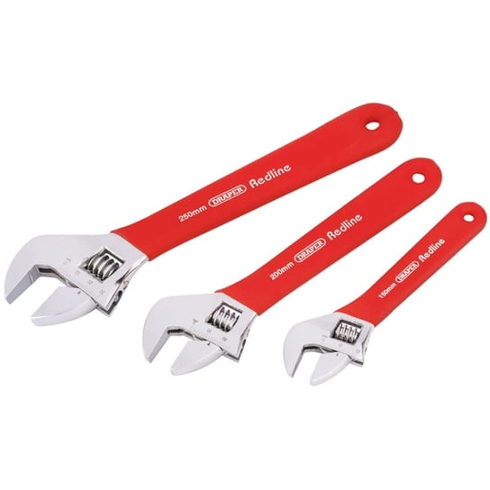 Draper Tools Redline Zestaw 3 kluczy nastawnych 67634 Draper Tools