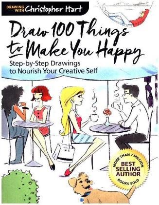 Draw 100 Things to Make You Happy Hart Christopher