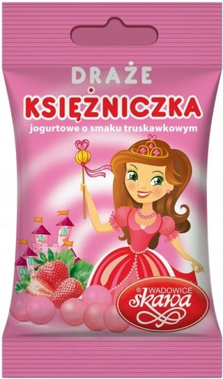 Draże jogurtowe truskawkowe Księżniczka Skawa 70 g Inna marka