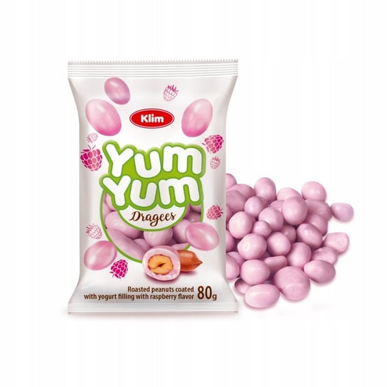 Draże w polewie jogurtowej "YUM-YUM" 80g Inny producent
