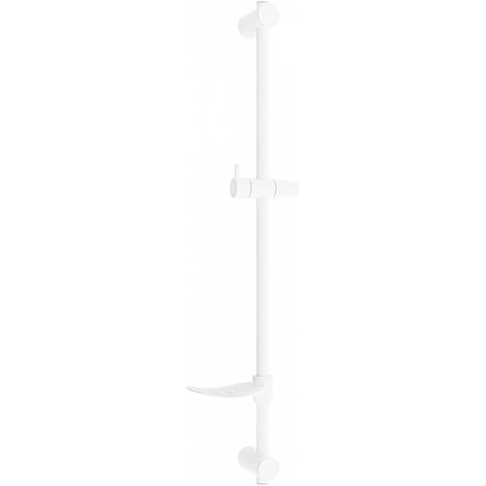 Drążek prysznicowy z mydelniczką MEXEN DF, biały, 80 cm Mexen
