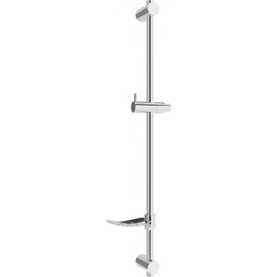 Drążek prysznicowy z mydelniczką MEXEN DF, srebrny, 80 cm Mexen