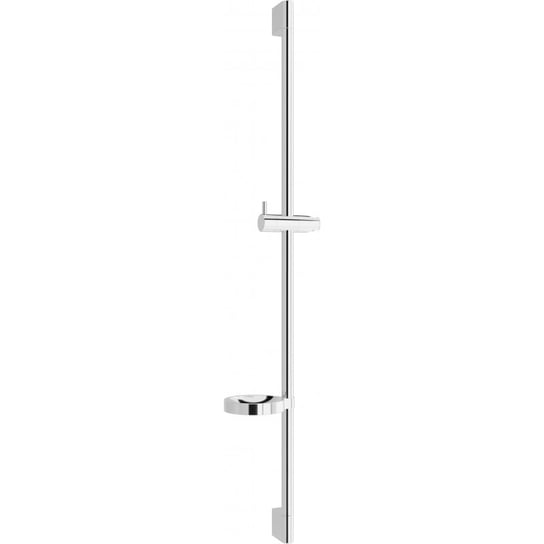 Drążek prysznicowy z mydelniczką MEXEN DS, srebrny, 90 cm Mexen
