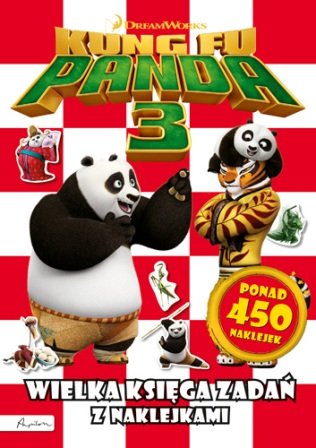 Dream Works. Kung Fu Panda 3. Wielka księga zadań z naklejkami Opracowanie zbiorowe