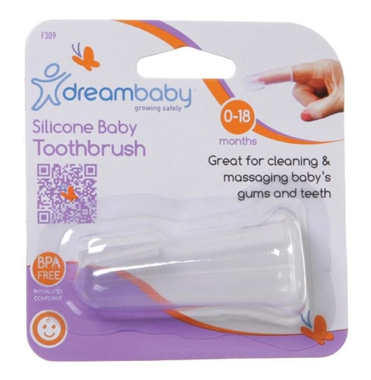 Dreambaby, Szczoteczka silikonowa do zębów na palec Dreambaby