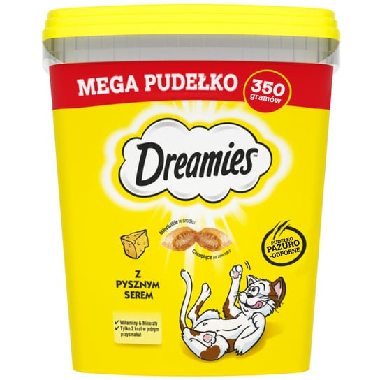 DREAMIES Mega Pudełko Ser 350g Dremies