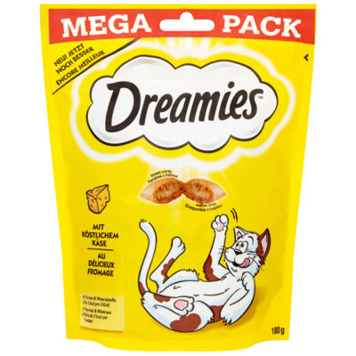 DREAMIES przysmaki dla kota z serem 180 g Mars