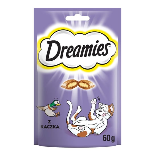 Dreamies z Wyśmienitą Kaczką 6x60g (360g) Przysmaki dla kota Dreamies