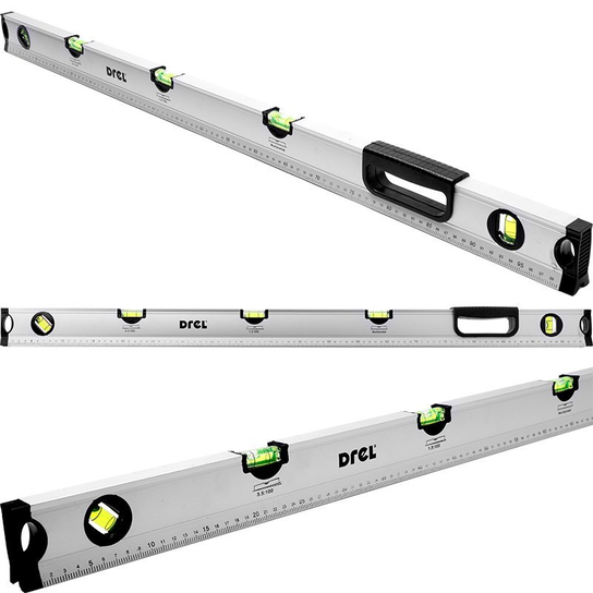 DREL Poziomnica Do Spadków 100cm 5 Libelek Do Hydrauliki - DREL | Sklep ...