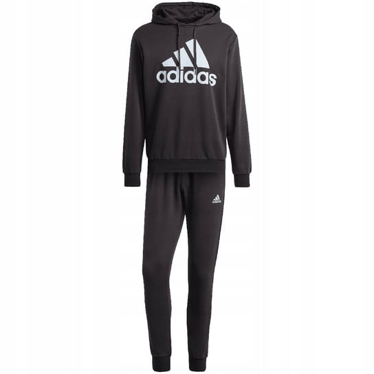 Dres męski adidas Big Logo Terry Track Suit czarny IJ8555 2XL Adidas