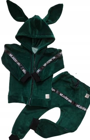 Dres welurowy królik Słodziak rozmiar 128 Wings Designe