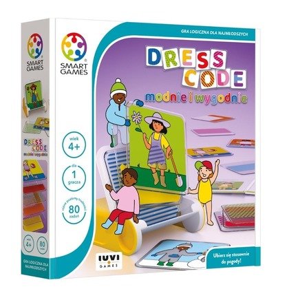 Dress Code - modnie i wygodnie (PL), gra logiczna, Smart Games, IUVI Games IUVI Games