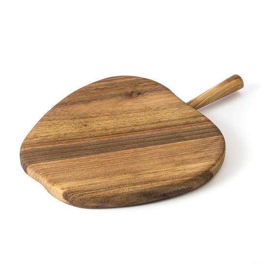 Drewniana Deska Do Krojenia Ręcznie Orzech Włoski Ciemne Drewno Masywne (Jabłko) Tuuli