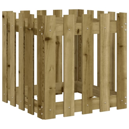 Drewniana donica impregnowana 50x50x50 cm Zakito