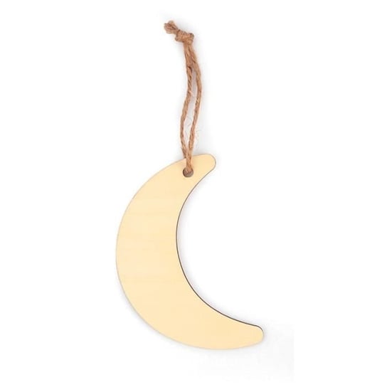 Drewniana lampa wisząca Moon do dekoracji Ø 12 cm Inna marka