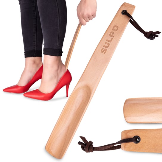 Drewniana łyżka do butów obuwia długa 26 cm Inny producent