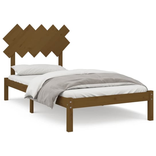 Drewniana rama łóżka, 205,5 x 105,5 x 31 cm, kolor Inna marka