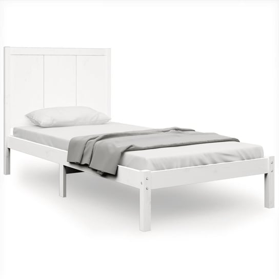Drewniana rama łóżka 205,5 x 95,5 x 31 cm, kolor b Inna marka