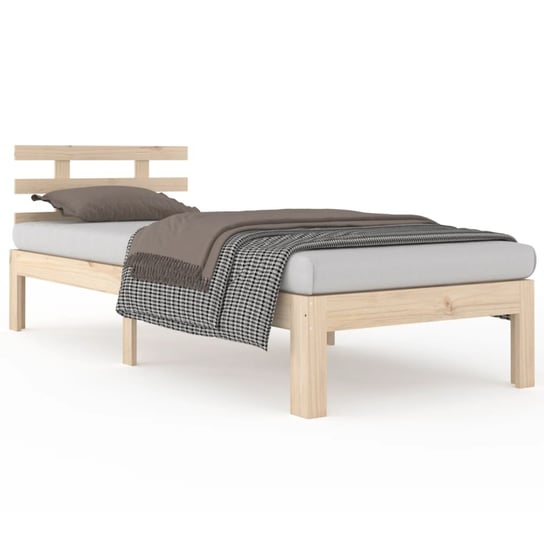Drewniana rama łóżka 90x200 cm, kolor sosna Inna marka