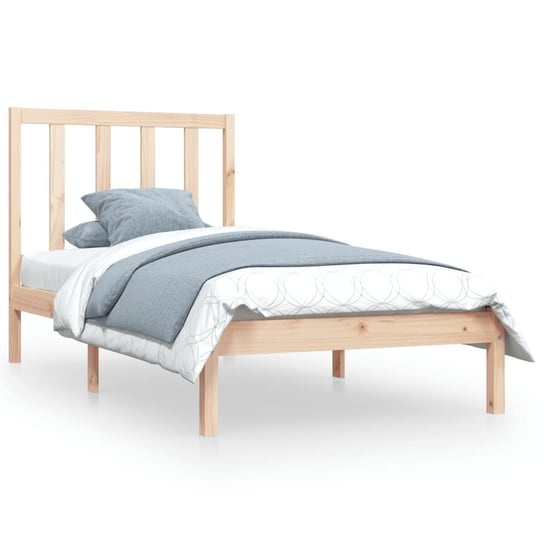 Drewniana rama łóżka - Prosty i elegancki dodatek Inna marka