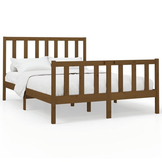 Drewniana rama łóżka Sosnowy Rustyk 120x200, kolor Inna marka