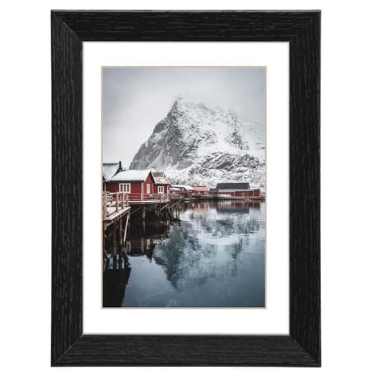 Drewniana ramka na zdjęcie „Oslo”, czarna, 30 x 40 cm Inna marka