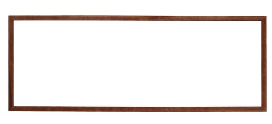 Drewniana ramka, rama na zdjęcia, obrazy w rozmiarze 35x100 cm, brązowa POSTERGALERIA
