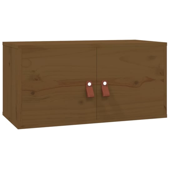 Drewniana szafka ścienna 60x30x30 cm, kolor miodow / AAALOE Inna marka