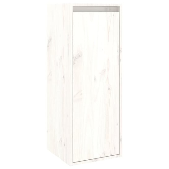 Drewniana szafka ścienna biała 30x30x80cm Zakito Europe