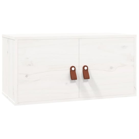 Drewniana szafka ścienna, biała, 60x30x30 cm / AAALOE Inna marka