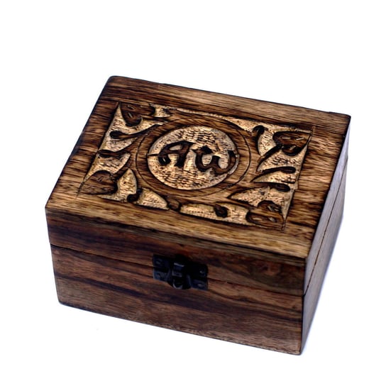 Drewniana Szkatułka, Pudełko,  na 12 Olejków , olejki 10ml ANCIENT WISDOM