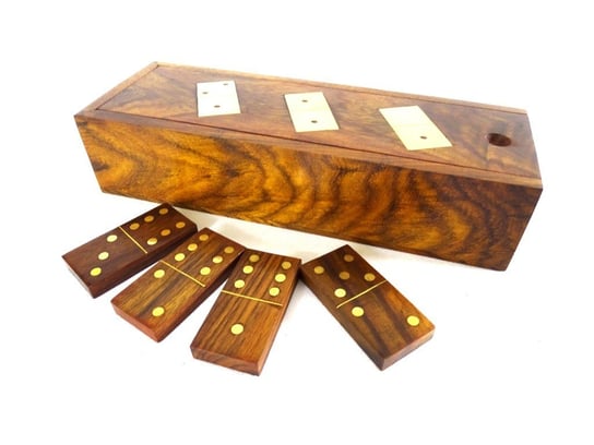 Drewniane domino - gra dla całej rodziny - DOM1 GIFTDECO