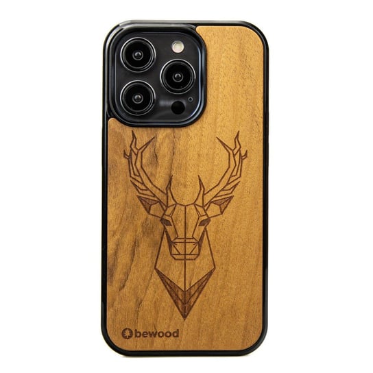 Drewniane Etui Bewood iPhone 14 Pro JELEŃ IMBUIA BEWOOD