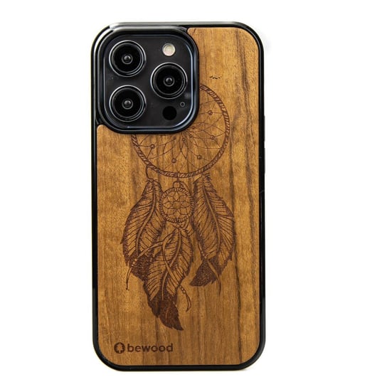 Drewniane Etui Bewood iPhone 14 Pro ŁAPACZ SNÓW IMBUIA BEWOOD